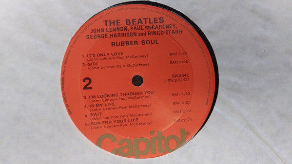 The Beatles - Rubber Soul (Vinyl, LP, Album, Reissue, Stereo)