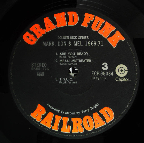 Grand Funk Railroad - Mark, Don & Mel 1969-71 (Vinyl, LP, Compilation)