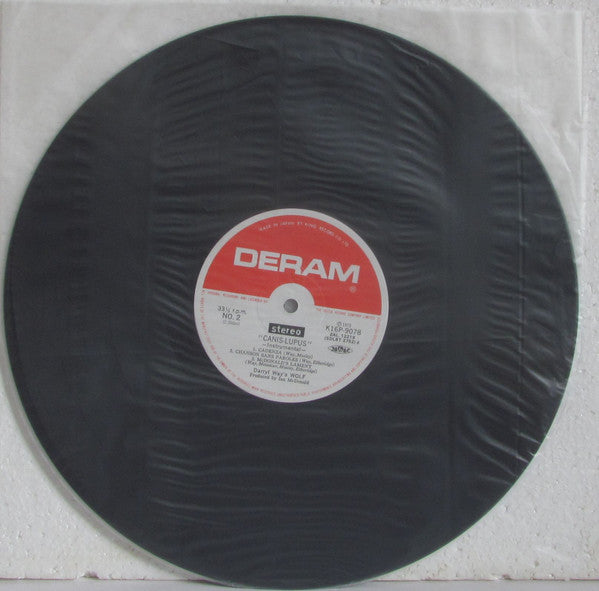 Darryl Way's Wolf - Canis Lupus (Vinyl, LP, Album) Very Good Plus (VG+) / Very Good Plus (VG+)