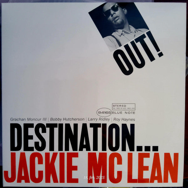 Jackie McLean - Destination... Out! (2xVinyl, 12", 45 RPM, Album, Limited Edition, Reissue, Remastered, Stereo) Very Good (VG) / Very Good Plus (VG+)