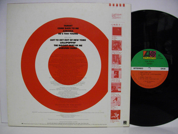 Tom Scott - Target (Vinyl, LP, Album) Very Good (VG) / Very Good (VG)