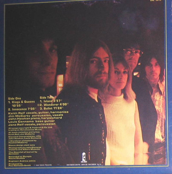 Renaissance (4) - Renaissance (Vinyl, LP, Album, Reissue) Very Good (VG) / Very Good Plus (VG+)