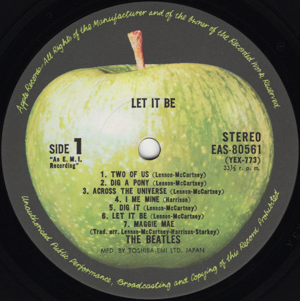 The Beatles - Let It Be = レット・イット・ビー (Vinyl, LP, Album, Reissue, St...