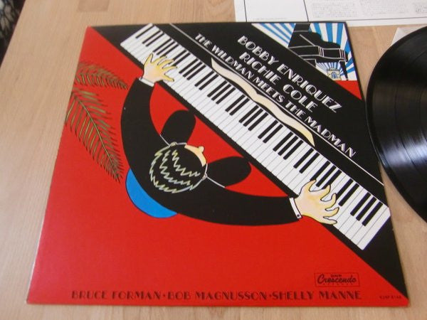 Bobby Enriquez - "The Wildman" Meets "The Madman" (Vinyl, LP, Album) Very Good Plus (VG+) / Very Good (VG)