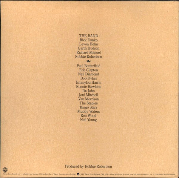The Band - The Last Waltz (3xVinyl, LP, Album) Very Good Plus (VG+) / Very Good (VG)