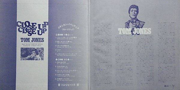 Tom Jones - Close Up (Vinyl, LP, Album, Stereo) Very Good Plus (VG+) / Very Good (VG)