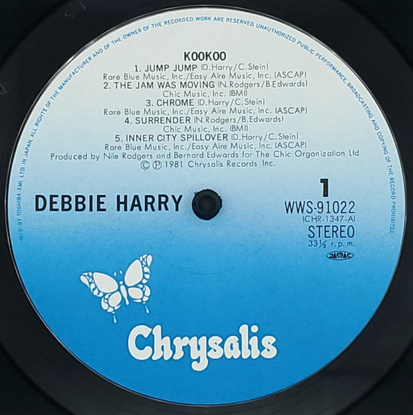 Deborah Harry - KooKoo (Vinyl, LP, Album)