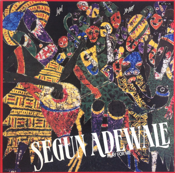 Segun Adewale - Adewale Play For Me = プレイ・フォー・ミー (Vinyl, LP, Stereo) Very Good Plus (VG+) / Very Good Plus (VG+)