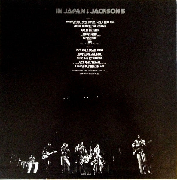 The Jackson 5 - In Japan! (Vinyl, LP, Album)