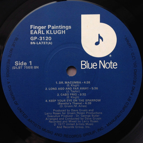 Earl Klugh - Finger Paintings = フィンガー・ペインテイング (Vinyl, LP, Album, St...