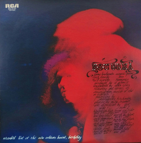 Hot Tuna - Hot Tuna (Vinyl, LP, Album) Very Good Plus (VG+) / Very Good Plus (VG+)