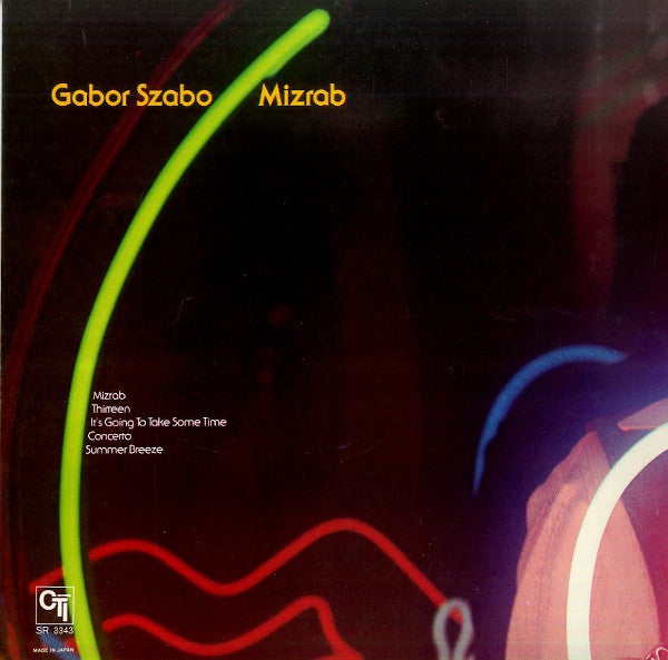 Gabor Szabo - Mizrab (Vinyl, LP, Album) Very Good Plus (VG+) / Very Good Plus (VG+)