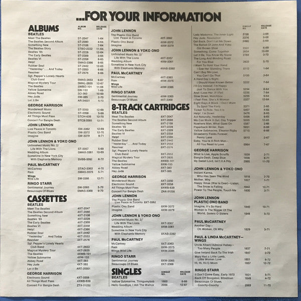 The Beatles - 1967-1970 (Vinyl, LP, Compilation)