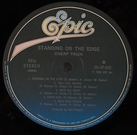 Cheap Trick - Standing On The Edge (Vinyl, LP, Album)