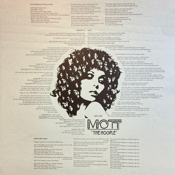 Mott The Hoople - The Hoople (Vinyl, LP, Album, Stereo)