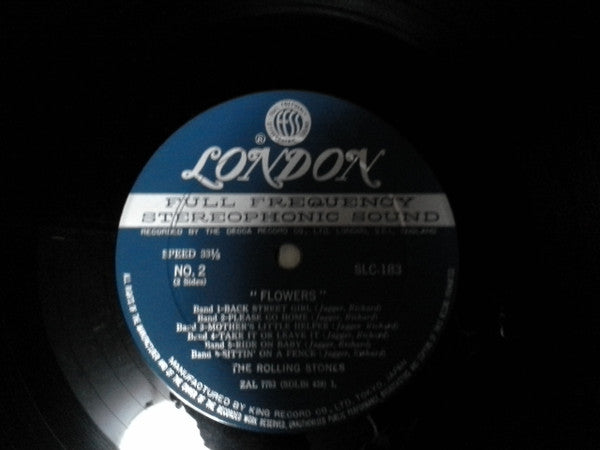 The Rolling Stones - Flowers (Vinyl, LP, Compilation, Reissue, Stereo) Good Plus (G+) / Very Good Plus (VG+)