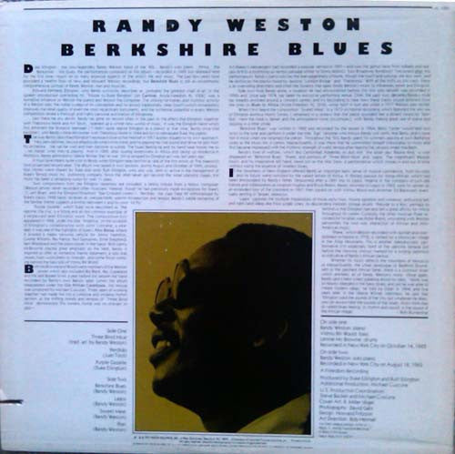 Randy Weston - Berkshire Blues (Vinyl, LP, Album) Very Good Plus (VG+) / Very Good (VG)