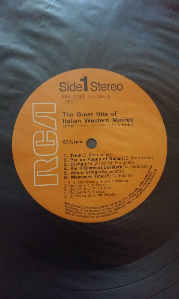 Various - The Great Hits Of Italian Western Movies (Vinyl, LP, Comp...