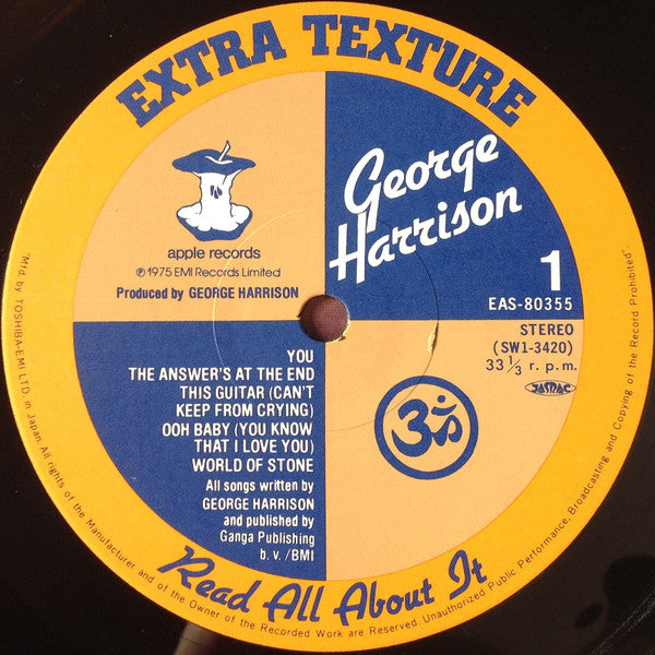 George Harrison - Extra Texture (Read All About It) = ジョージ・ハリスン帝国 (...