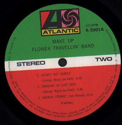 Flower Travellin' Band - Make Up (Vinyl, LP, Album, Reissue)