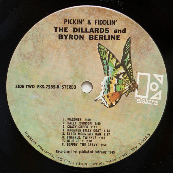 The Dillards - Pickin' And Fiddlin' (Vinyl, LP, Album, Reissue, Stereo) Very Good (VG) / Very Good Plus (VG+)