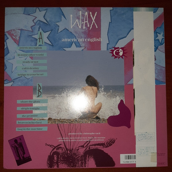 Wax (6) - American English (Vinyl, LP, Album) Very Good Plus (VG+) / Very Good Plus (VG+)