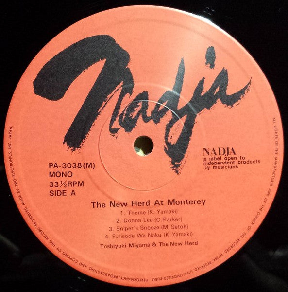 Toshiyuki Miyama & The New Herd - The New Herd At Monterey (2xVinyl, LP, Album, Mono) Near Mint (NM or M-) / Very Good Plus (VG+)