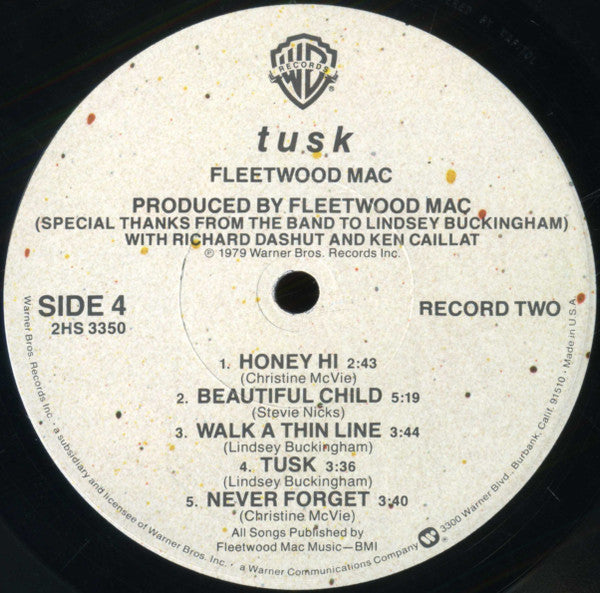 Fleetwood Mac - Tusk (Vinyl, LP, Album, Stereo)