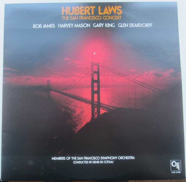 Hubert Laws - The San Francisco Concert (Vinyl, LP, Album, Limited ...