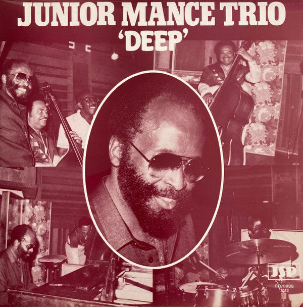Junior Mance Trio - Deep (Vinyl, LP, Album) Very Good Plus (VG+) / Very Good Plus (VG+)