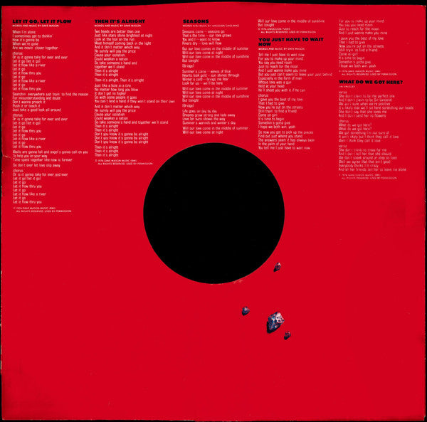 Dave Mason - Let It Flow (Vinyl, LP, Album, Stereo) Very Good (VG) / Very Good (VG)