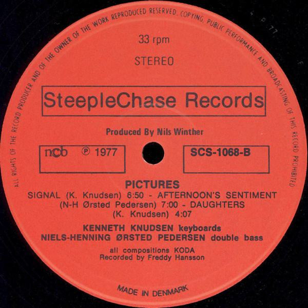 Niels-Henning Ørsted Pedersen - Pictures (Vinyl, LP, Album, Stereo) Near Mint (NM or M-) / Very Good Plus (VG+)