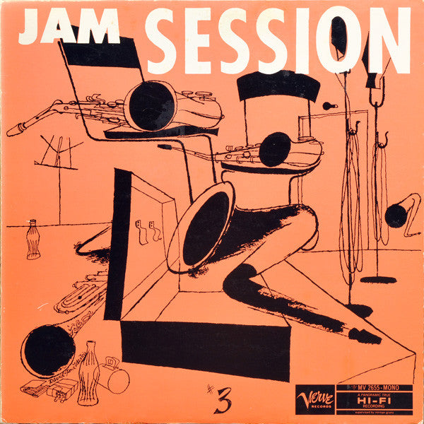 Various - Norman Granz' Jam Session #3 (Vinyl, LP, Album, Mono) Near Mint (NM or M-) / Very Good Plus (VG+)