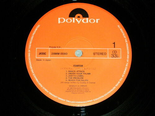 Godley & Creme - Ismism (Vinyl, LP, Album) Very Good Plus (VG+) / Very Good Plus (VG+)