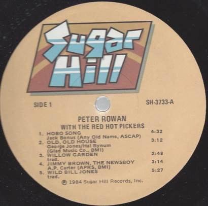 Peter Rowan - Peter Rowan With The Red Hot Pickers (Vinyl, LP, Compilation) Very Good Plus (VG+) / Near Mint (NM or M-)