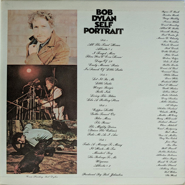 Bob Dylan - Self Portrait (2xVinyl, LP, Album, Reissue) Very Good Plus (VG+) / Very Good (VG)