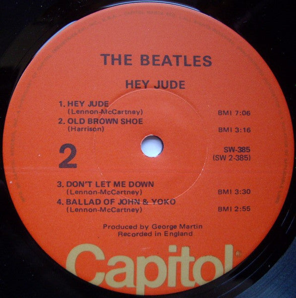 The Beatles - Hey Jude (Vinyl, LP, Compilation, Reissue) Very Good (VG) / Very Good Plus (VG+)