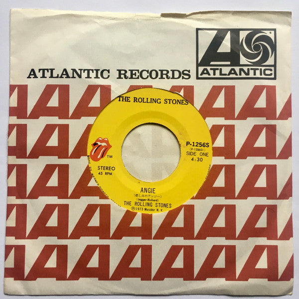 The Rolling Stones - Angie (Vinyl, 7", 45 RPM, Single)