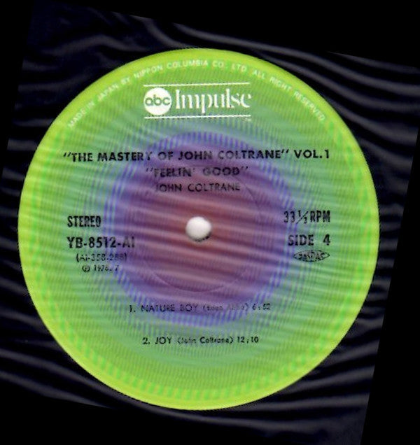 John Coltrane - The Mastery Of John Coltrane / Vol. I Feelin' Good ...