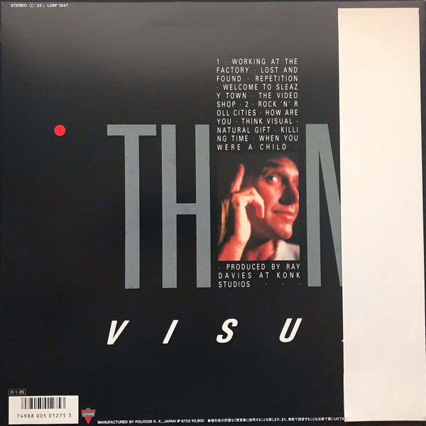 The Kinks - Think Visual (Vinyl, LP, Album) Very Good Plus (VG+) / Very Good Plus (VG+)