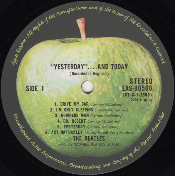 The Beatles - Yesterday And Today = イエスタデイ・アンド・トゥデイ (Vinyl, LP, Alb...