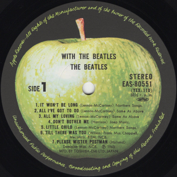 The Beatles - With The Beatles = ウィズ・ザ・ビートルズ（これがビートルズ Vol. 2） (Viny...