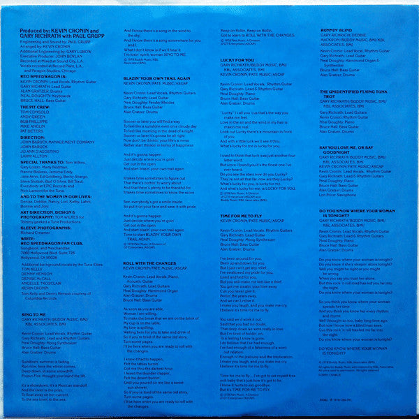 REO Speedwagon - You Can Tune A Piano, But You Can't Tuna Fish (Vinyl, LP, Album, Stereo) Very Good Plus (VG+) / Very Good Plus (VG+)