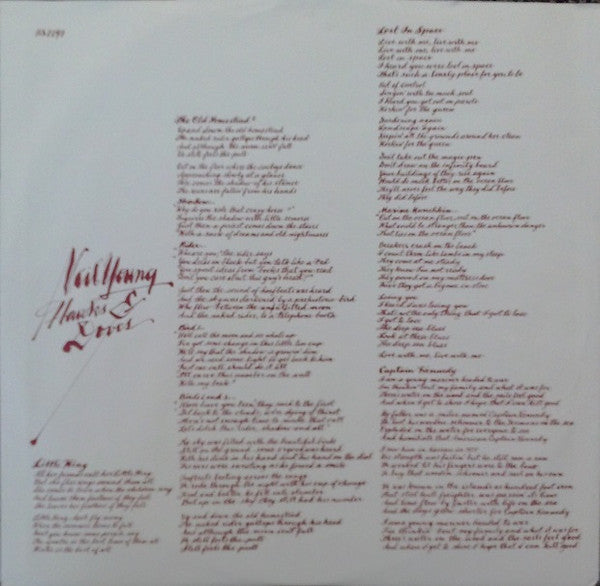 Neil Young - Hawks & Doves (Vinyl, LP, Album, Stereo)