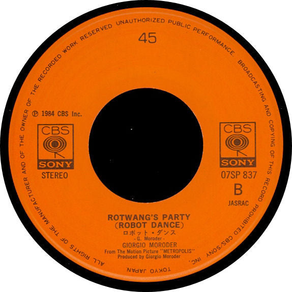 Freddie Mercury - Love Kills (Vinyl, 7", 45 RPM, Single, Stereo) Very Good Plus (VG+) / Very Good Plus (VG+)