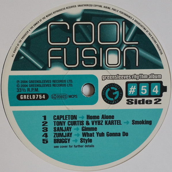 Various - Cool Fusion (2xVinyl, LP, Compilation) Very Good Plus (VG+) / Good Plus (G+)