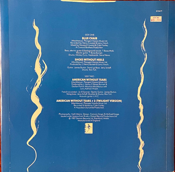 Elvis Costello - Blue Chair (Vinyl, 12", 45 RPM, Single) Very Good (VG) / Good (G)