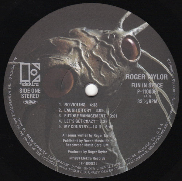 Roger Taylor - Roger Taylor's Fun In Space (Vinyl, LP, Album)