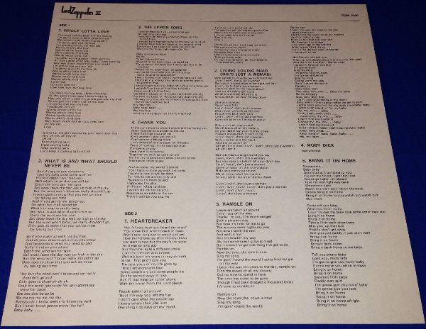 Led Zeppelin - Led Zeppelin II (Vinyl, LP, Album, Club Edition, Rei...
