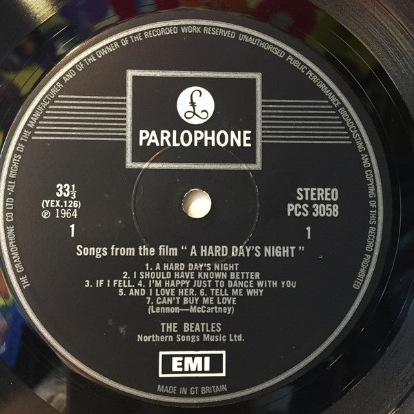 The Beatles - A Hard Day's Night (Vinyl, LP, Album, Reissue, Repress, Stereo) Good Plus (G+) / Good Plus (G+)